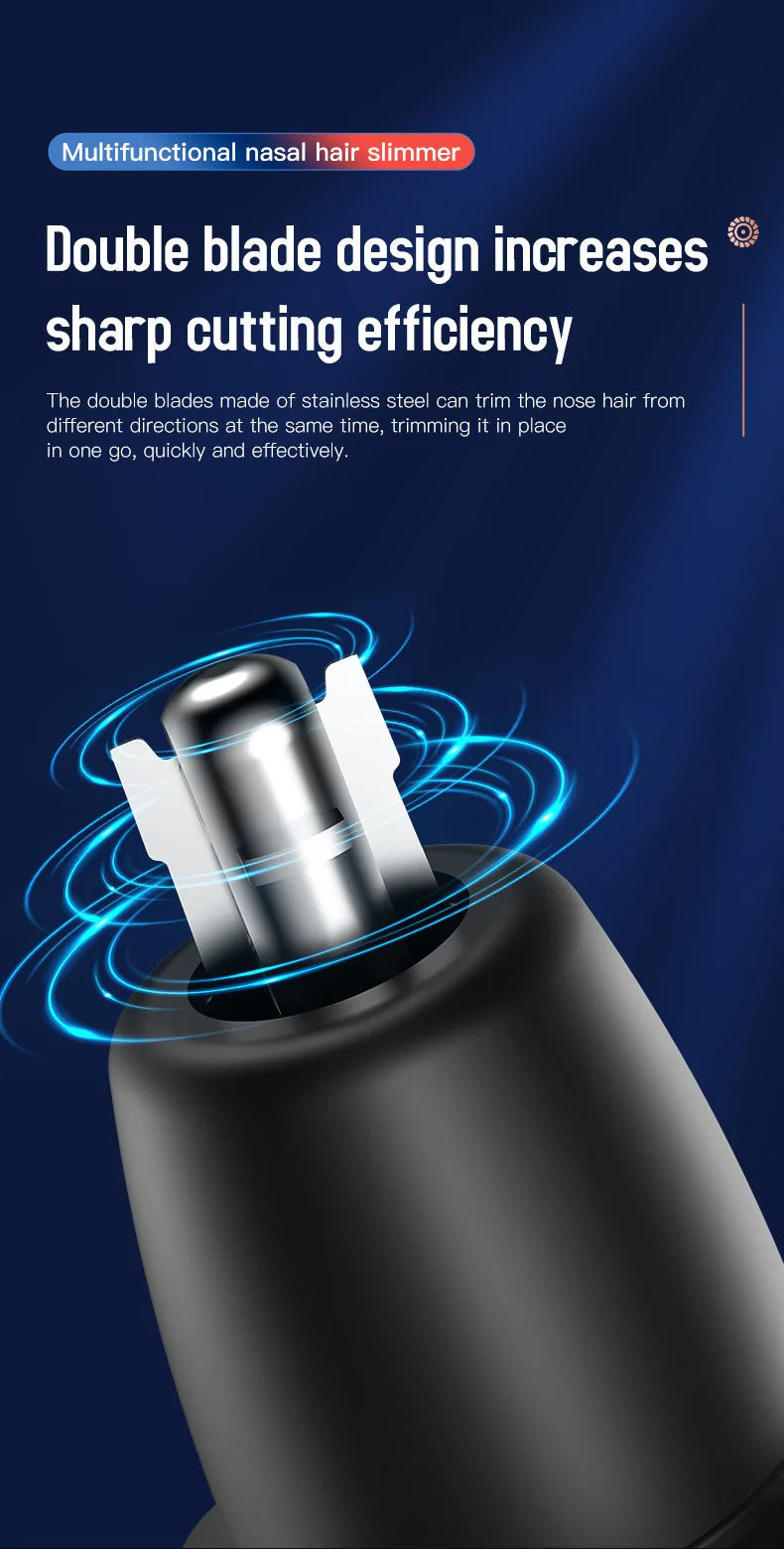 Mijia Smart Electric Nose Hair Trimmer 3 Gear High Speed Motor Portable Shaver Nose Hair Clipper Trimmer For Men and Women