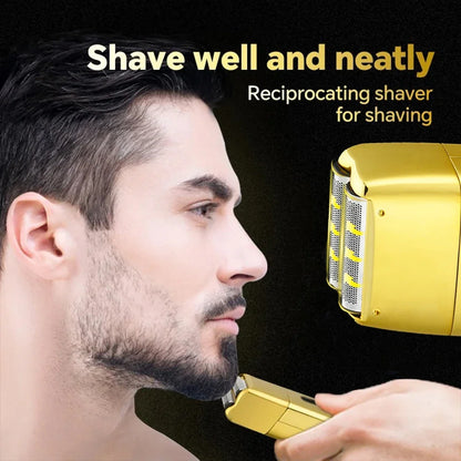 Hair Clippers Electric Razor Shavers for Men USB Rechargeable Clippers and Trimmer Beard Trimmer Barber Kit Professional Clipper