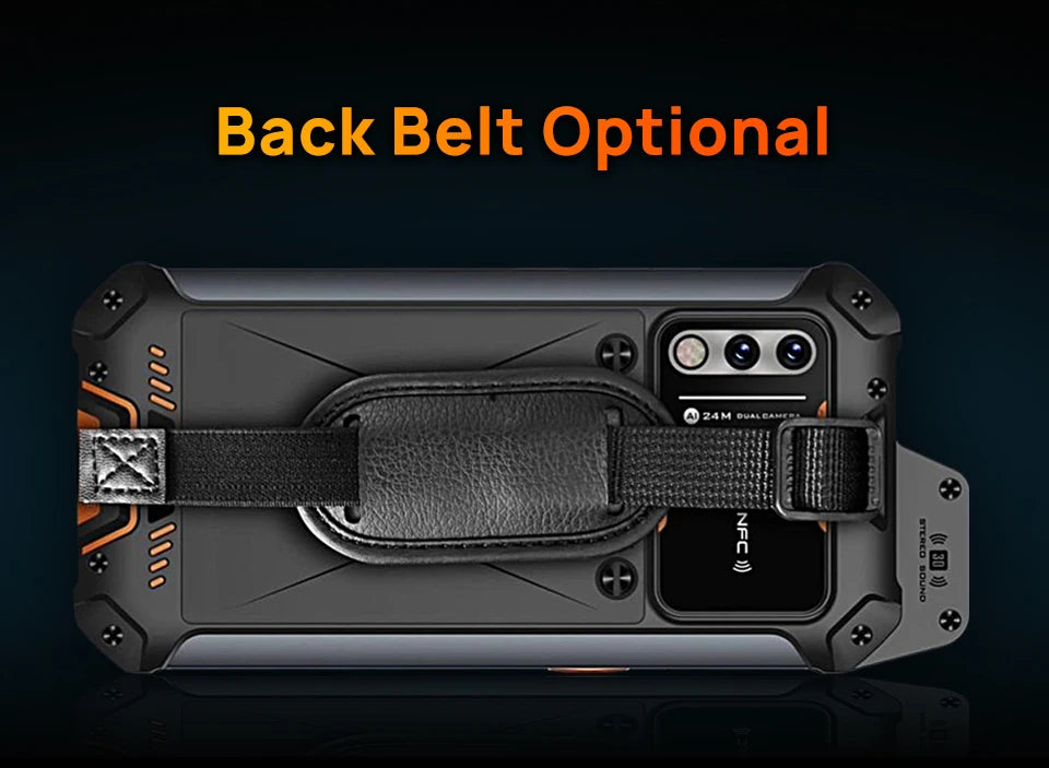 UNIWA W888 ATEX Explosion-proof IP68 Smartphone 4GB 64GB Andriod 11 6.3 Inch NFC Cellphone Walkie Talkie 4G Mobile Phone