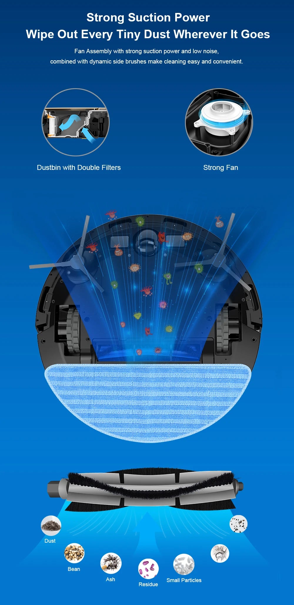Robot Vacuum Cleaner Liectroux/LILIN X6,Laser System,Multiple-Floor Maps,Restricted Area Setting for Home Carpet Cleaning