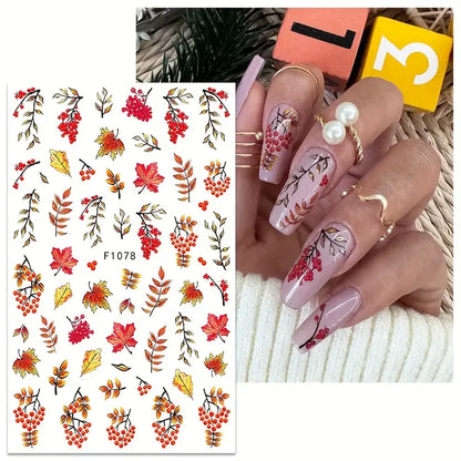 1PCS Marbled Nail Sticker 3D Abstract Lines Sticker Nail Art Supplies Nail Decals Y2K Laser Butterfly Ladies Nail Art Decoration
