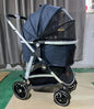 STLFHot Sale 3 in 1 Lightweight Aluminum Pet Stroller 4 Wheels Foldable Multifunction Travel System for Small Medium Dogs Cats
