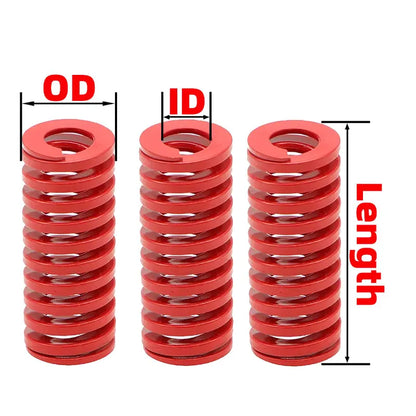 Creamily 2PCS Compression Die Spring Spiral Stamping Mould Springs For Rear Trunk Tailgate Strut Support Lift Bar Tools OD8-50mm