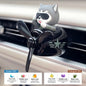Rotating propeller pilot bear dog car air fresheners accessories decorations fun vent clip perfume diffuser aroma fragrance men
