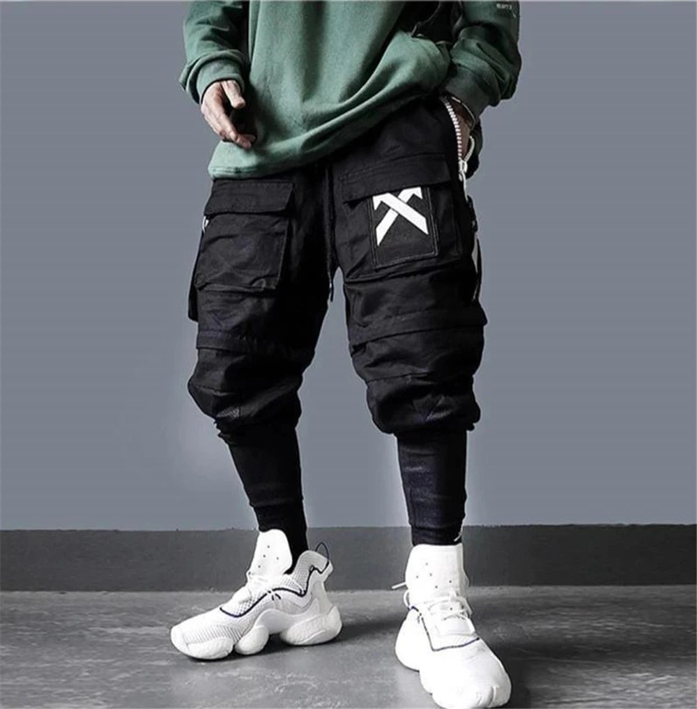 11 BYBB'S DARK Tactical Functional Cargo Pants Men Multi-Pocket Joggers Trousers 2023 Detachable Hip Hop Streetwear Pant Black