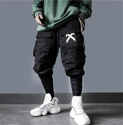 11 BYBB'S DARK Tactical Functional Cargo Pants Men Multi-Pocket Joggers Trousers 2023 Detachable Hip Hop Streetwear Pant Black