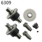 SG116PRO SG116MAX RC Car Metal Upgrade Parts Original Accessories Brushless Motor Gear Drive Shaft Differential Shock Absorber
