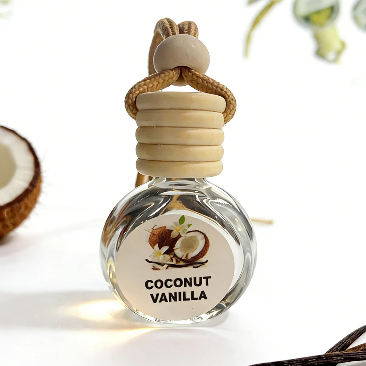 Car air freshener essential oil, provides a long-lasting fragrance to your car, one bottle lasts for 180 days