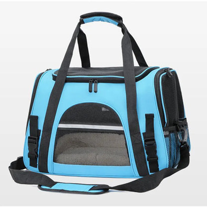 2026 Portable Pet Bag, Handheld Dog Carrier, Foldable Cat Travel Bag, Breathable Outdoor Car Carrier for Small Pets