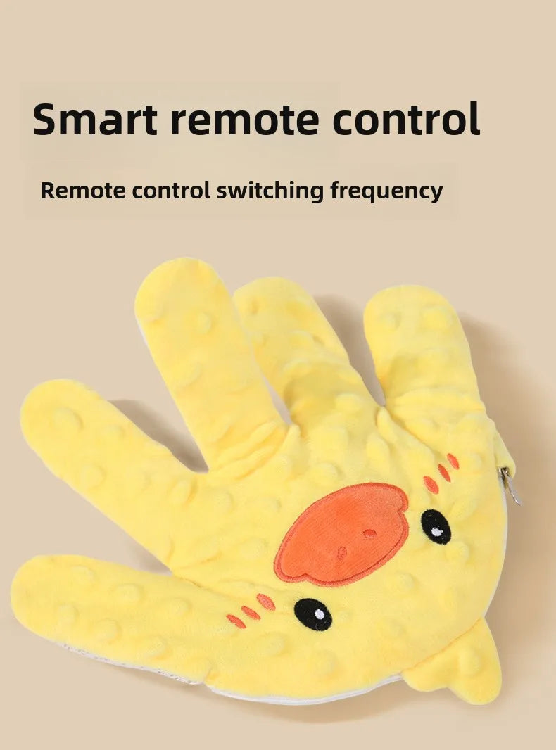 Baby Electric Soothing Palm Sleep Pillow Newborn Heated Remote Control Simulated Palm Slapping Sleep Pad Baby Care Accessories