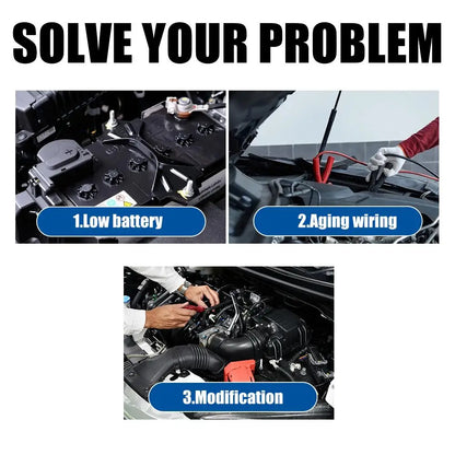 12/24V Car Battery Disconnect Switch Manual Automatic Circuit Breaker Anti-Power Off Leakage Protector Universal Auto Parts