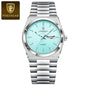 POEDAGAR Top Business Man Watch Luminous Waterproof Stainless Steel Men Wristwatch Date Week Quartz Fashion Casual Men's Watches