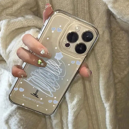 Winter Christmas Case For OPPO Reno 14 13 12 11 10 Pro Plus 14F 13F 11F 12F 7 A78 A79 A98 A38 A18 A58 A60 A57 A77 A3 Pro A2 A5X