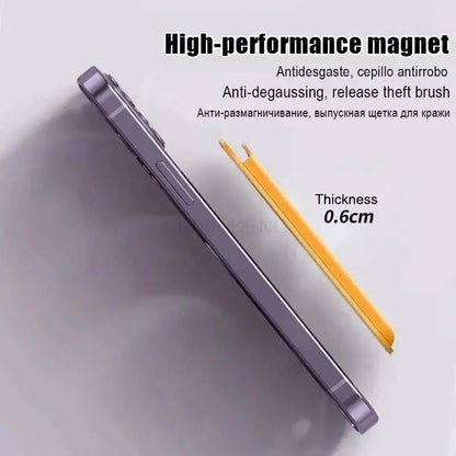 For Magsafe Magnetic Wireless Charging Case For iPhone 15 11 12 13 14 Pro MAX Mini XR XS 7 Plus Leather Wallet Card Holder Cover