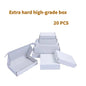 20PCS Corrugated Box Mailers- White /Brown Cardboard Shipping Box Corrugated Box Mailer Shipping Box For Mailer, Moving and Craf