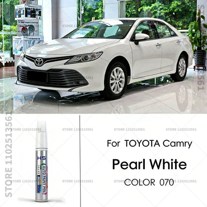 For Toyota Camry Paint Repair Pen Touch Up Scratch Remover DIY Car Accessories White 070 Blue 8W7 Black 209 202 220 Gold 5B2