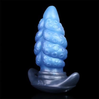FAAK Silicone Wearable Anal Plug with Large Tail size S M L XL XXL Wireless Control Strapon Vibrator BDSM Flirting Sex Toys