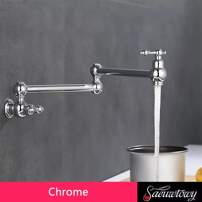 One-Handle Bathroom Kitchen Faucet Single Hole Cold Water Folding Wash Basin Tap Bathroom Balcony Are Available