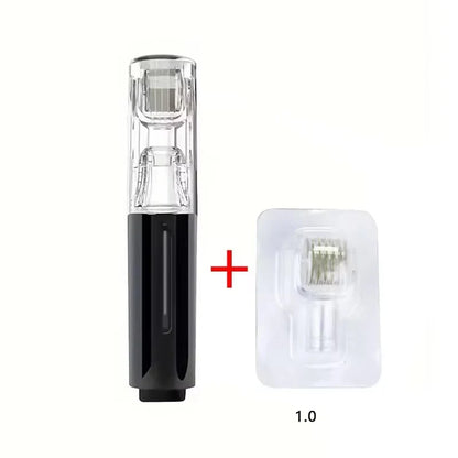 105 Pins Derma Microneedle Roller Titanium Needle Roller Lip Roller Beard Growth Roller Beard Hair Treatment & Serum Applicat