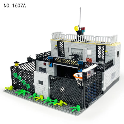 Creative Castle MOC Building Blocks Set DIY Construction Model Kit Castle Assembly Educational Toy Gift for Children Boys Girls
