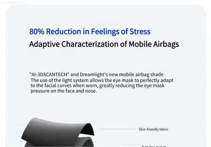 2025 New Dreamlight 4S Eye Mask Sleep 3D Stereoscopic for Men Women Adult Sleeping Aid Block Out Light Eye Masks Slaapmasker