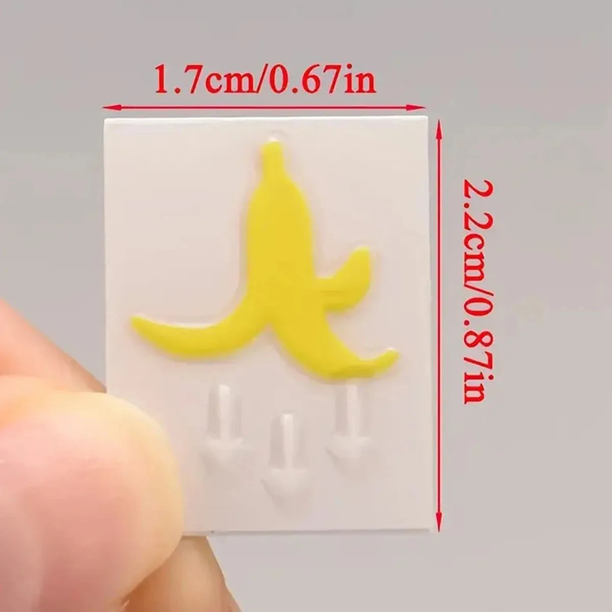2Pcs Banana Peel Button Decals, Funny Car Stickers, Waterproof PVC Accessories for Motorcycle Car Truck Vehicle