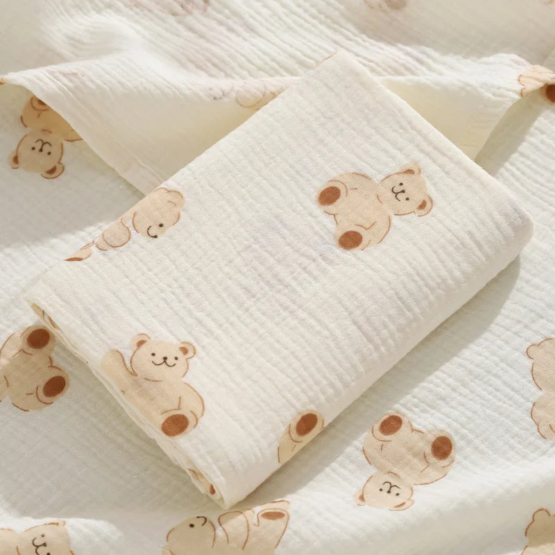 Newborn Baby Cotton Blanket Summer Bedding Babies Stuff  Throw Blanket Muslin Squares Receiving Blanket