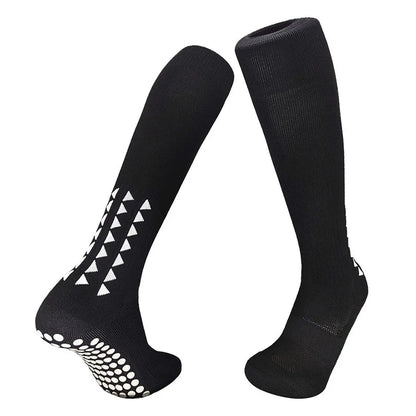 1/pcs Knee High Long Men Women Non Slip Grip Socks Football Basketball Baseball Rugby Soccer Cycling Running Tennis Towel Bottom