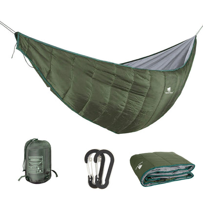 Portable Hammock Underquilt Winter Cold Weather Warm Under Quilt for Outdoor Camping Hiking Traveling Supplies