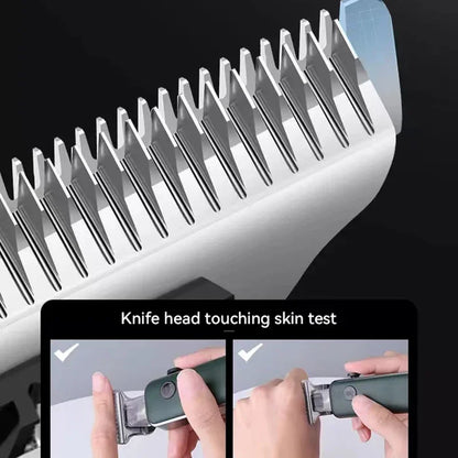 Kemei Electric Hair Cutting Machine Luminous High-power Silent Hair Clipper Man Shaver Trimmer For Men  KM-5098
