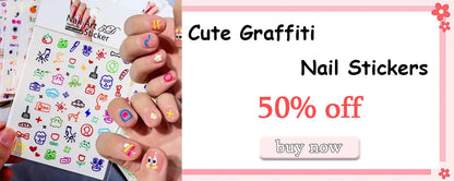 1PC 5D Macaron Flower/Fruit Nail Charms Sticker Embossed Bear/Rabbit/Letter Nails Slider Decals Summer Adhesive Manicure Decor&Y