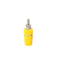 5/10Pcs M4*36 Pure Copper Terminal 4mm Banana Jack Socket 20A Binding Post Banana Plug Connector M4X36