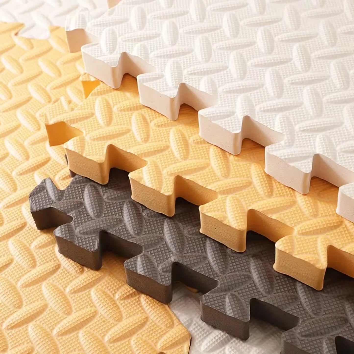 4/8-Piece Pack 2.5cm Thick Baby Play Mat BPA-free Non-slip Baby Crawling Puzzle Mat Children's Activity Mat Suitable for Nursery