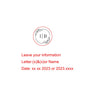Wedding Embosser Stamp LOGO Custom Personalized Embossing Seal Customization for Letter Head Wedding Envelope Graduation Decora