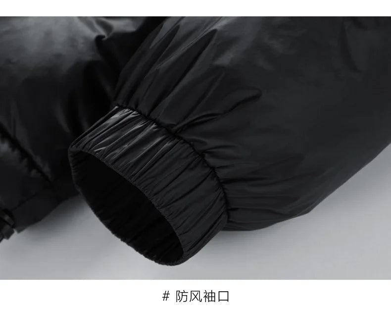 2025 Winter Hooded Men's 90% White Duck Down coat fashion warm Down Jackets casual winter Men thicken winter Jacket size M-4XL