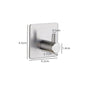 Stainless Steel 3M Self Adhesive Hooks Sticky Wall Door Hook Robe Tea Towel Rustproof Towel Rack, Clothes Coat Hanger