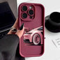 Fashion Pink Car Pattern Silicone Phone Case For iPhone 17 16 15 14 13 12 11 Pro Max 17 Air XS XR 7 8 Plus 16e Shockproof Cover
