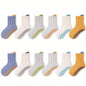 6 Pairs of Baby Floor Socks, Newborn Non-Slip Dotted Indoor Soft All-Season Baby Loose-Top Socks for Boys and Children