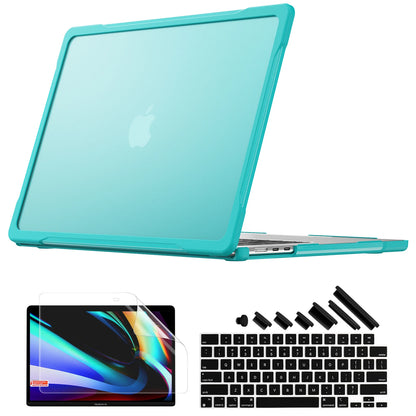 EGYAL Laptop Case for 2025 M4 Air 15 A3241 13.6 A3240 Macbook Air 13 Case M1 M2 M3 M4 Pro 14 16 Laptop Shell for Anti-fall Shell