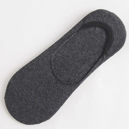 Men Boat Cotton Socks Summer Autumn Non-slip Silicone Invisible Breathable Socks Male Ankle Sock Slippers Sports Socks
