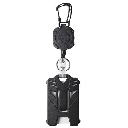 1/2 PCS Badge Reel Clip Credit Card Cover Bus Card Cover Case Retractable Badge Holder Badge Clip Heavy Duty ID Holder