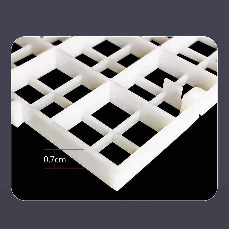 1PC Isolation Board Grid Aquarium Fish Tank Accessory Undergravel Bottom Plate Tray Multi Function Seperator Divider Board Net