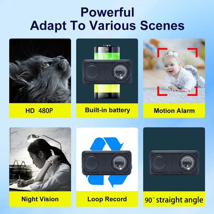 4K Security Camera WiFi Wireless Monitor Remote Motion Detecting Camcorders Security Protection Indoor Surveillance 2026