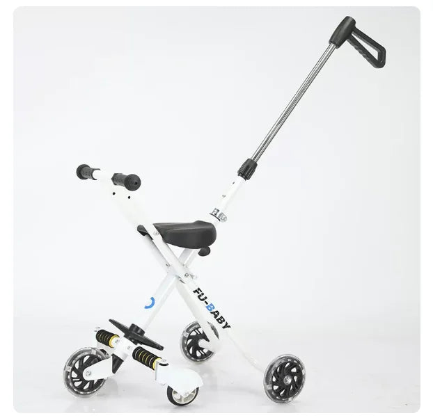 Lightweight Foldable Kids Travel Push Cart Outdoor Stroller for 6 To 12 Years Old Children
