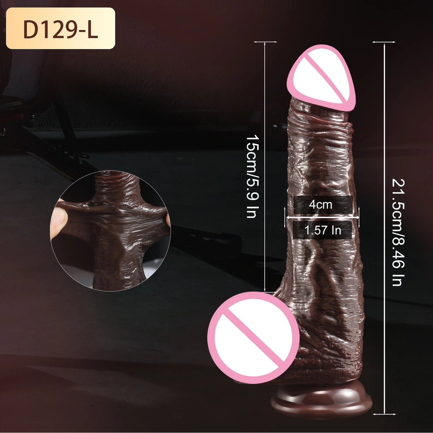 Realistic Dildo Skin Sliding Foreskin for Women Gay Sexmachine Dick Anal Masturbators Strapon Big Penis Dildos Adult Sex Toys 18