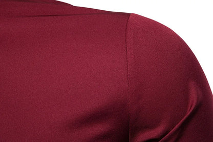 2026 Men's Summer Casual Long Sleeve Shirts Slim Fit Turn Down Collar Shirts Formal Office Business Shirts for Men Tops Big Size