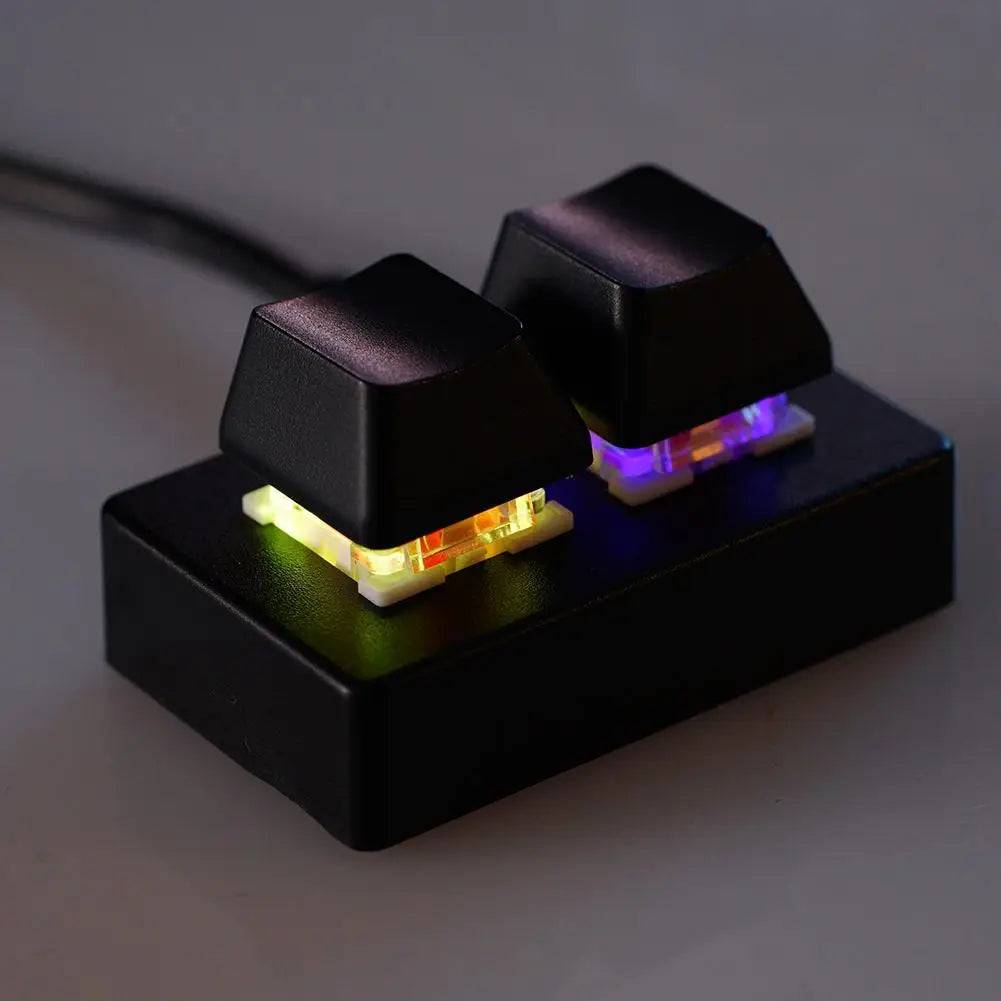 2-key Shortcut Keyboard Copy And Paste USB Custom Programmable Macro Mechanical Keyboard Hot Key Mouse