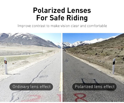 4 Lens Men Women Cycling Glasses Polarized Sport MTB Road Bike Goggles UV400 Bicycle Eyewear Fishing Running Driving Sunglasses