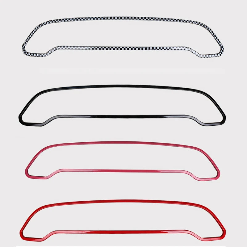 For Mini Countryman Cooper F60 2018 2019 2020 2021 2022 2023 2024 High Quality ABS Front Grille Decorative Frame Mesh