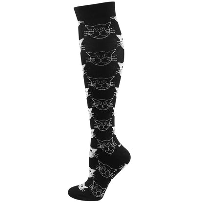 58 Style Compression Socks Medical Edema Diabetes Varicose Vein Stockings Graduated Pressure Legging Nursing Knee High Stockings